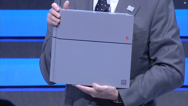 Illustration for article titled La PlayStation cumple 20 años con una preciosa PS4 de edición limitada